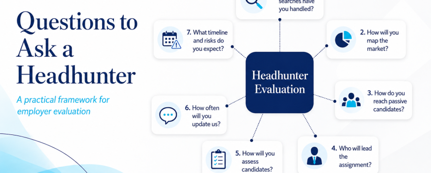 Criteria for evaluating executive search firms in Vietnam