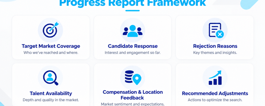 Executive Search progress beyond CV volume